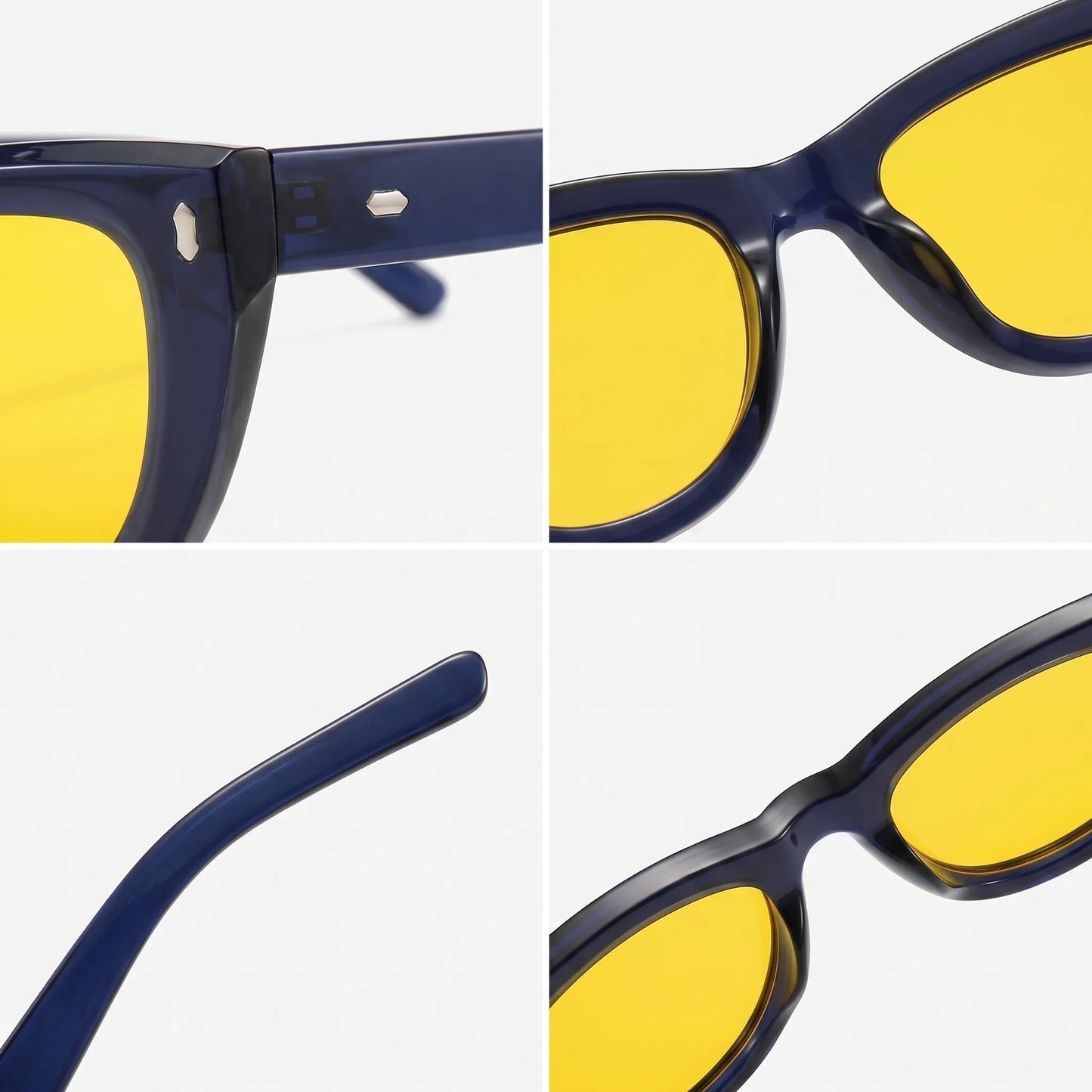 PELIA - Navy / Yellow