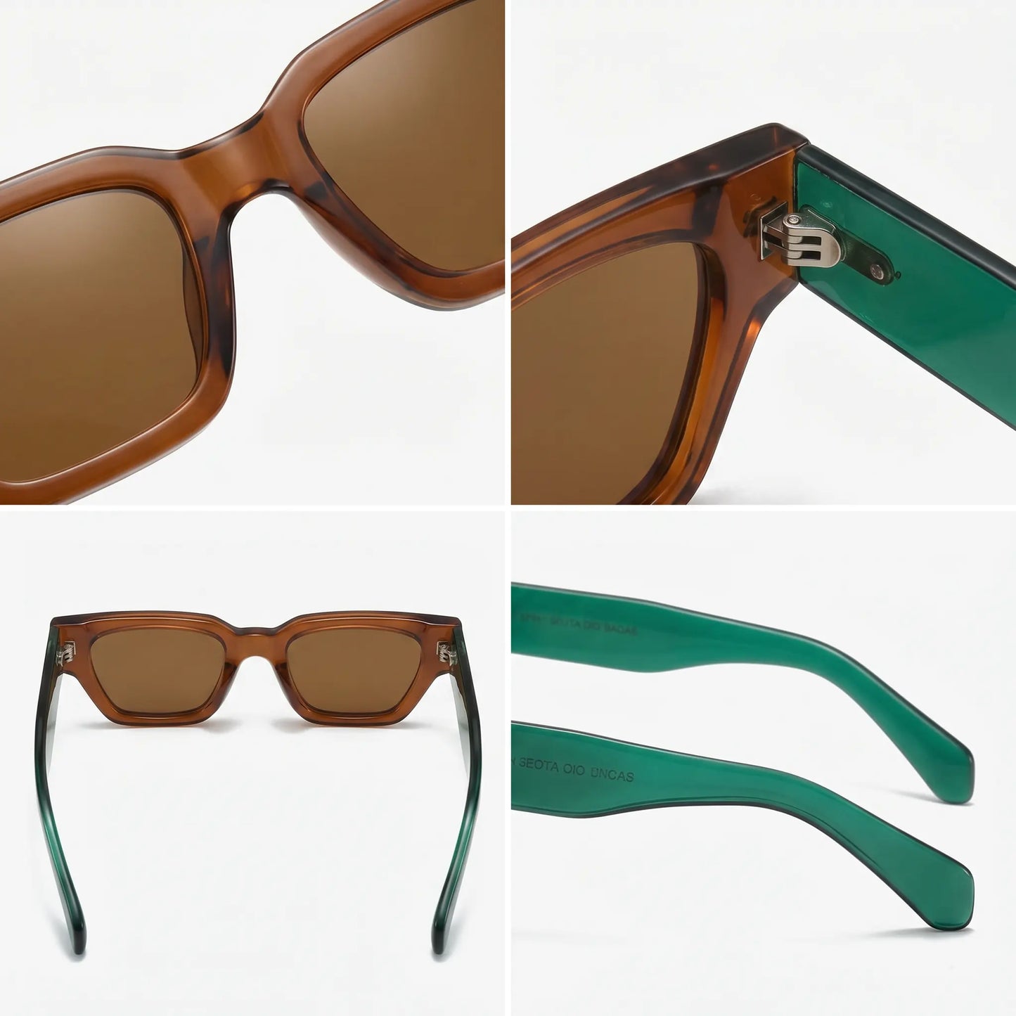 SAREL - Amber Tortoise Green