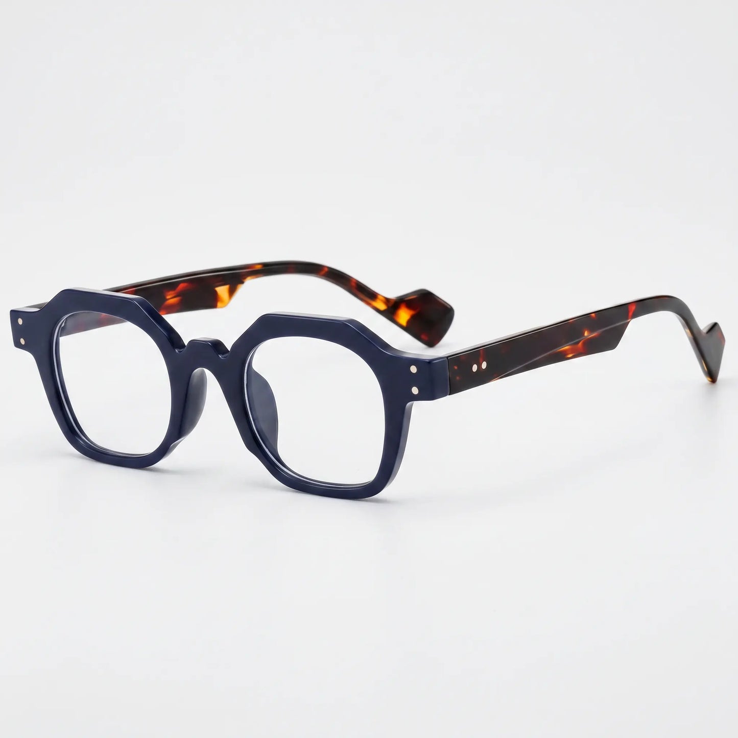 MAREL - Transparent Navy Fade Tortoise