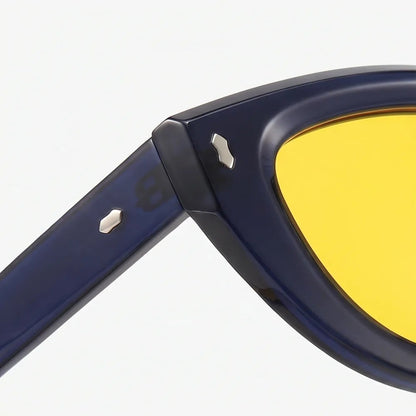 PELIA - Navy / Yellow