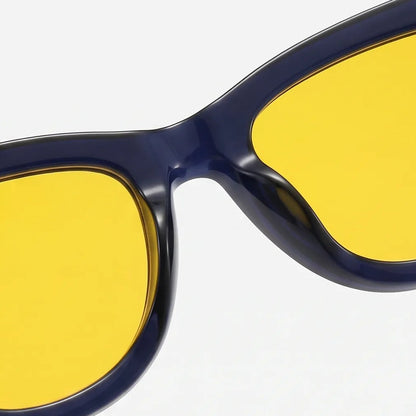 PELIA - Navy / Yellow