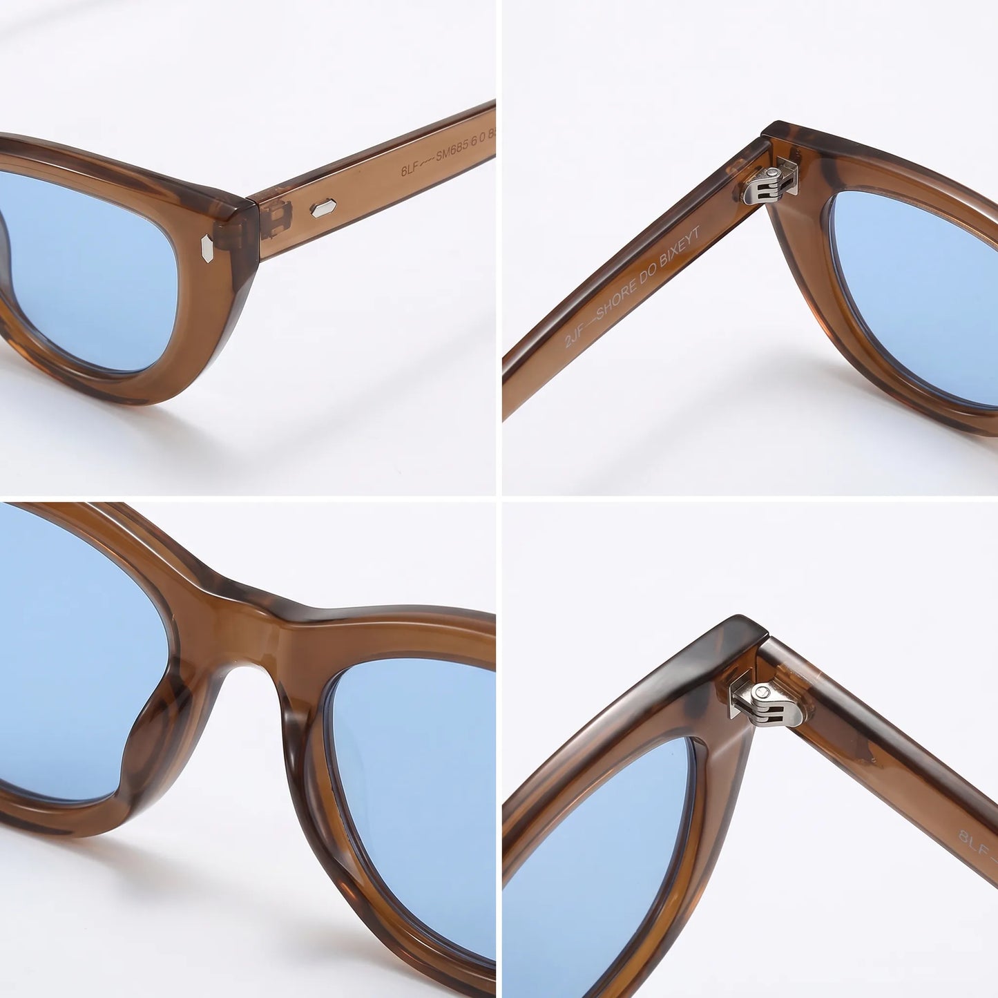 PELIA - Amber / Blue