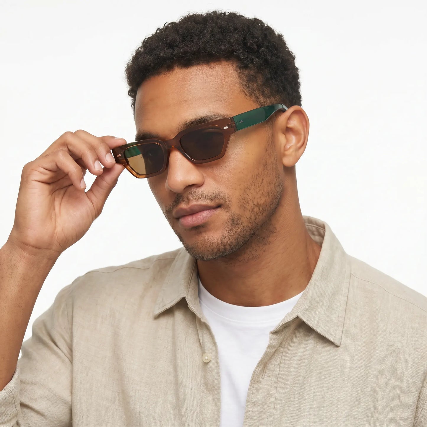 SAREL - Amber Tortoise Green